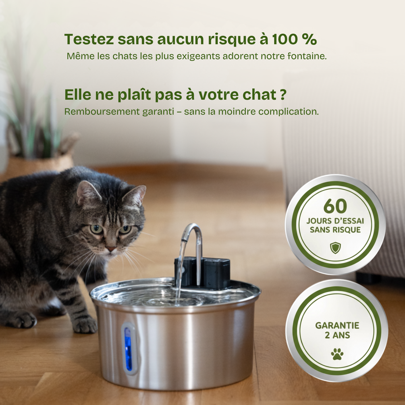 FONTAINE A EAU POUR CHAT 1.0